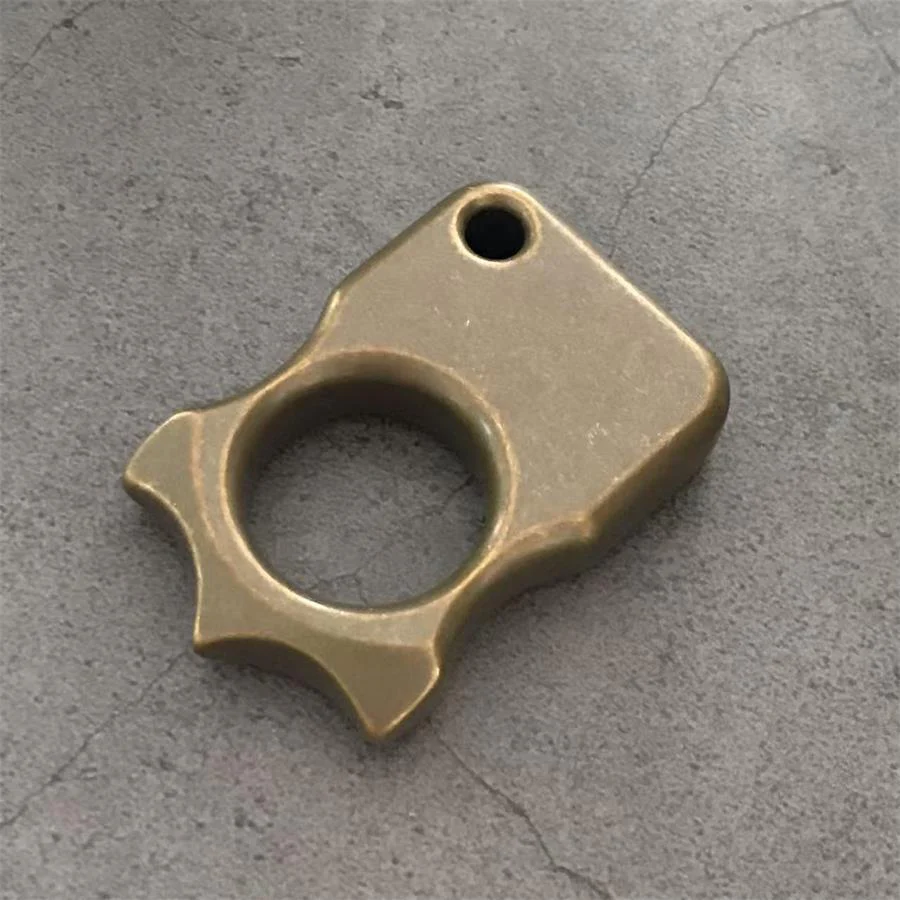 Multi-style Brass Knuckle Duster Broken Window Self-defense Ornament - Image 15