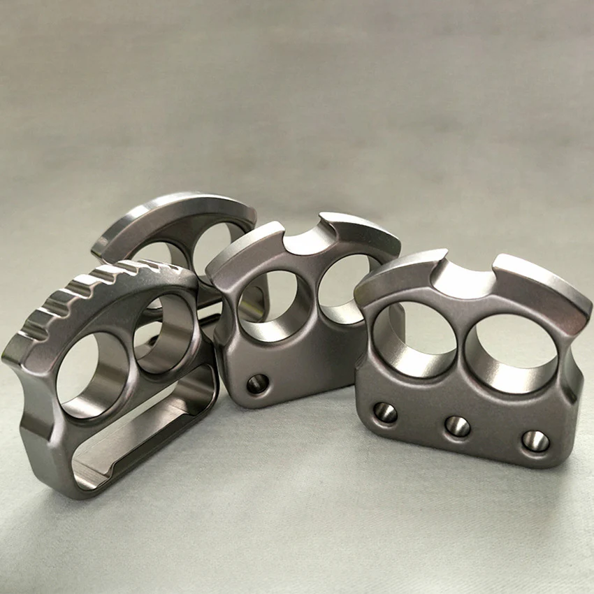 Multi-style Mini Titanium Knuckle Duster Bottle Opener EDC Tool