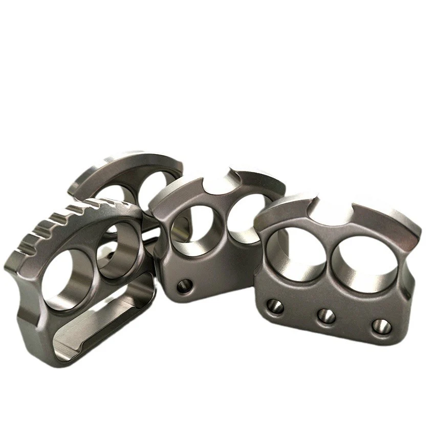 Multi-style Mini Titanium Knuckle Duster Bottle Opener EDC Tool - Image 8