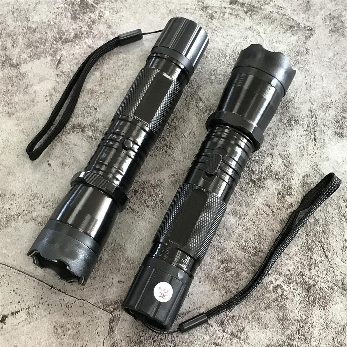 Multifunctional 1101 Stun Gun Portable Electric Stick Lamp - Image 12