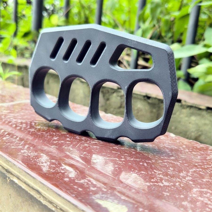 Non-metal G10 Knuckle Duster High Hardness Defense Broken Window Tool - Image 2