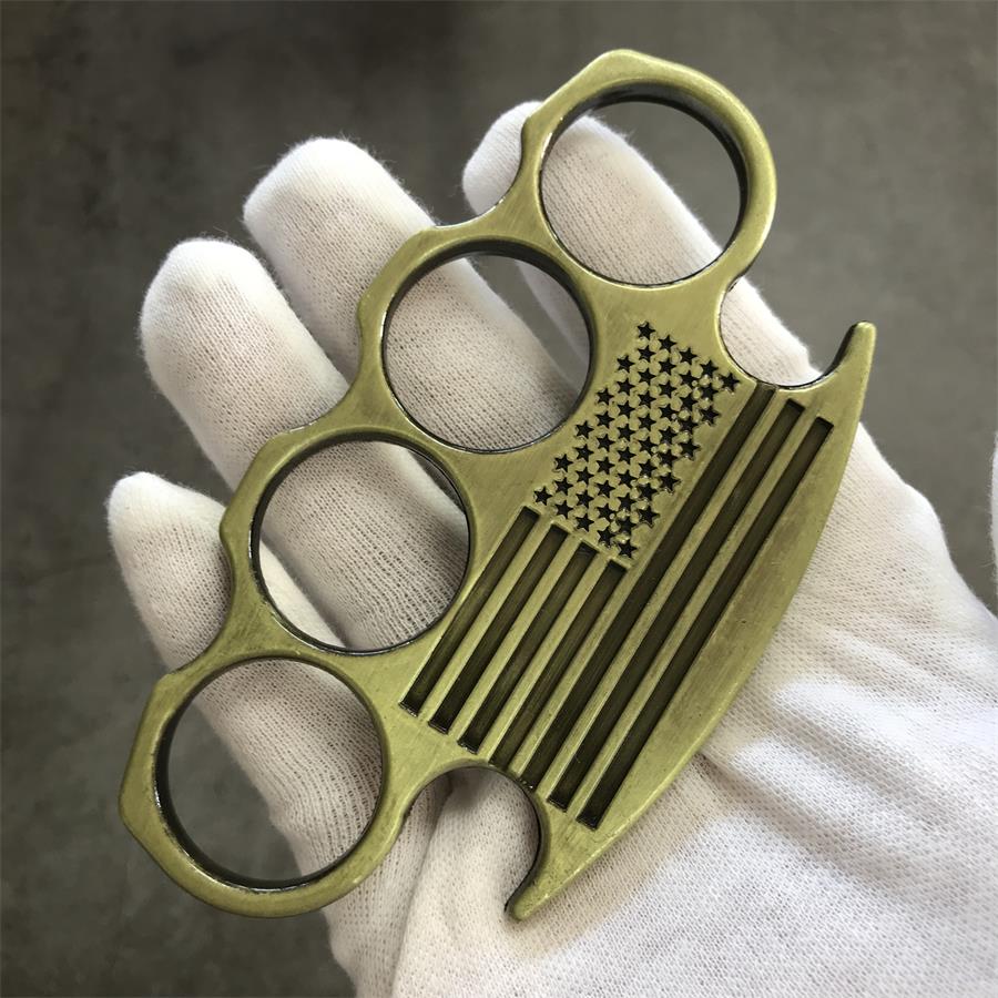 Non-slip Line Knuckle Duster Self-Defense EDC Tool - Image 10