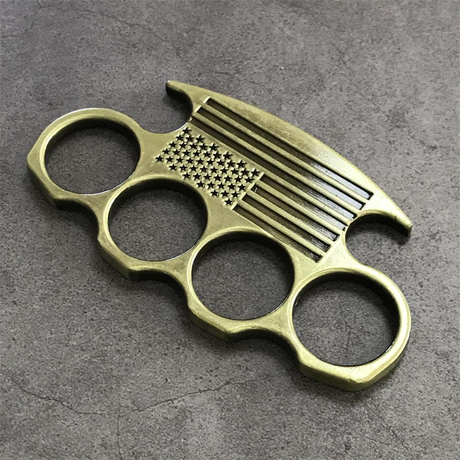 Non-slip Line Knuckle Duster Self-Defense EDC Tool - Image 3