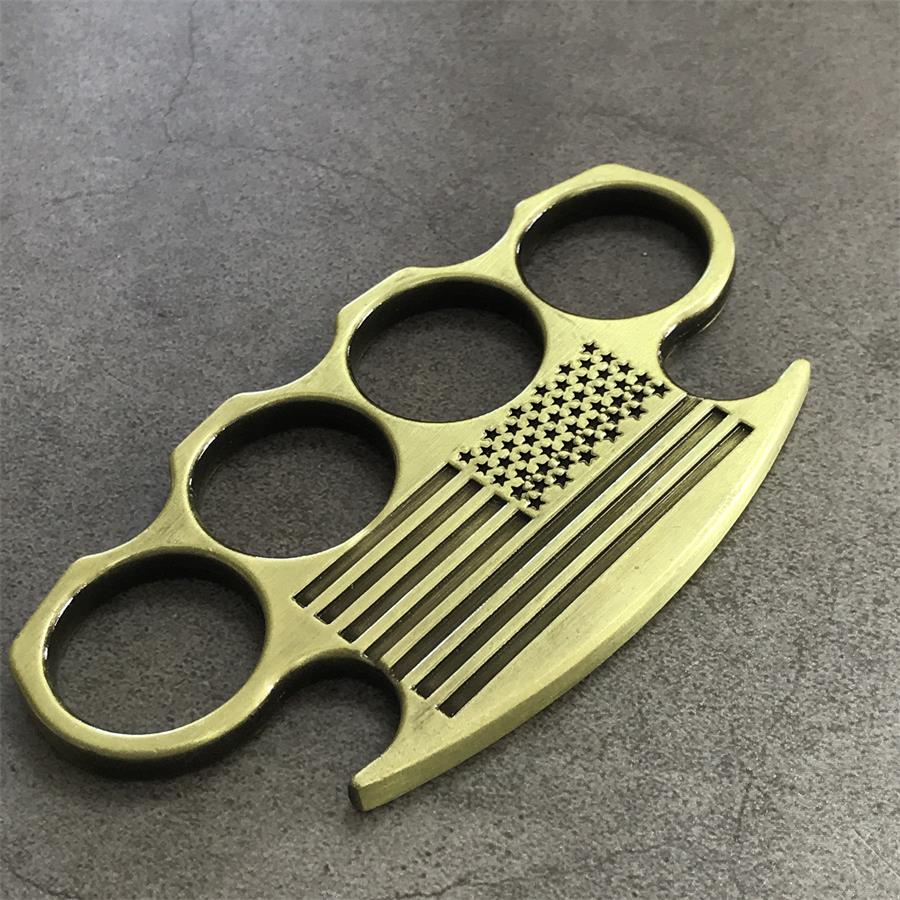 Non-slip Line Knuckle Duster Self-Defense EDC Tool - Image 4
