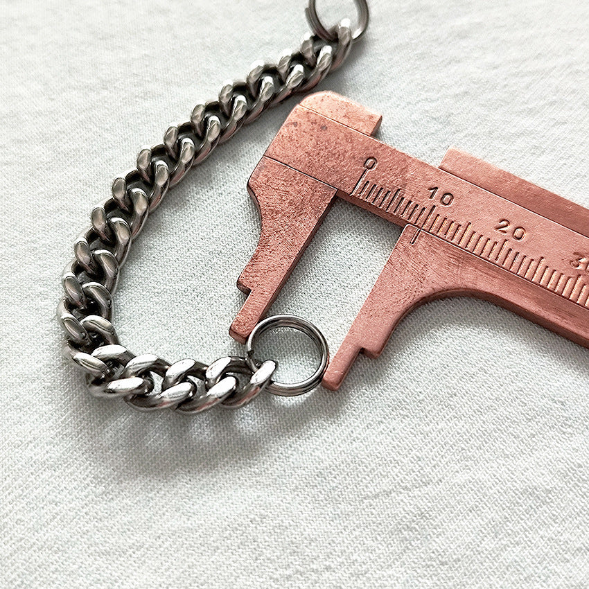 Portable 304 Steel Toothpick Titanium Chain Self Defense EDC Tool - Image 13