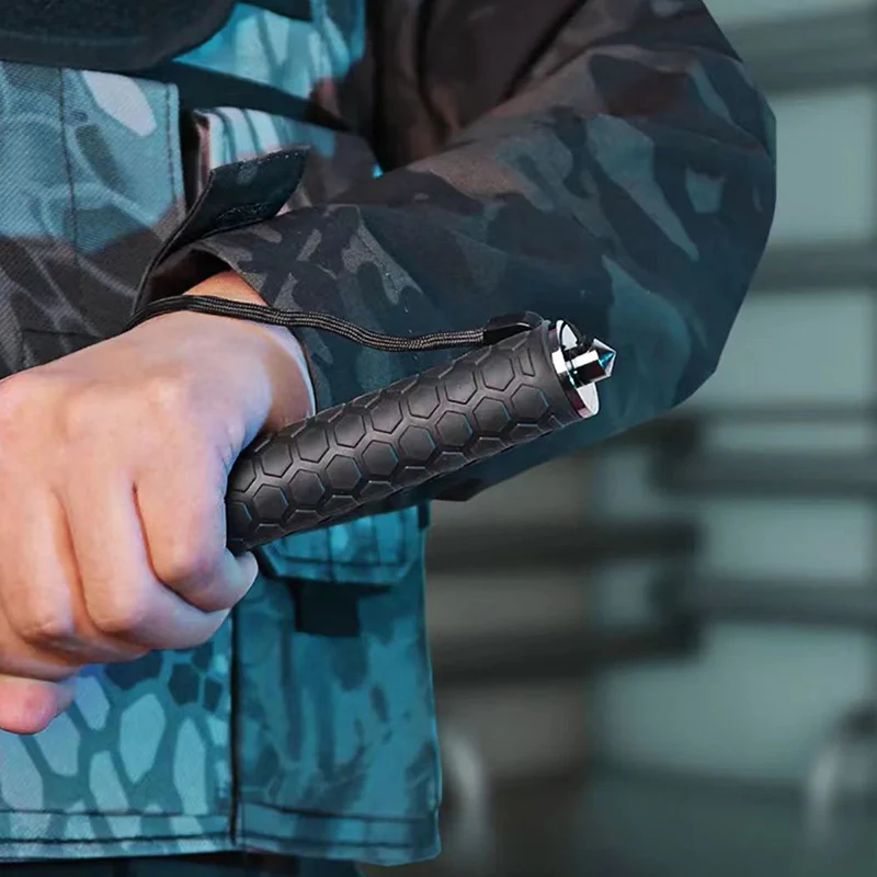 Portable Self Defense Baton Window Breaker EDC Tool - Image 7