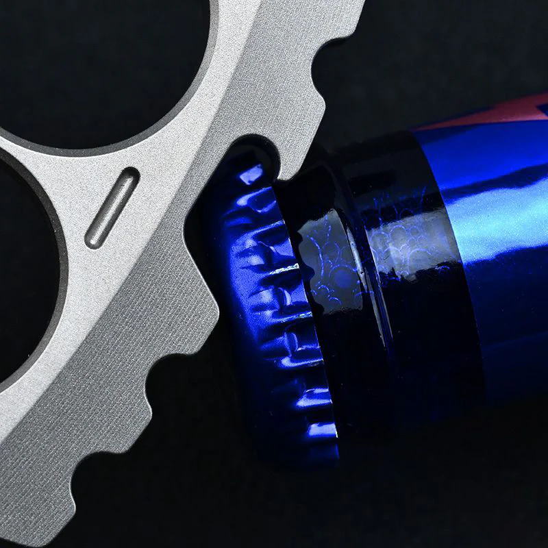 Smiley Face Titanium Knuckle Duster Multi-Function Bottle Opener - Image 3