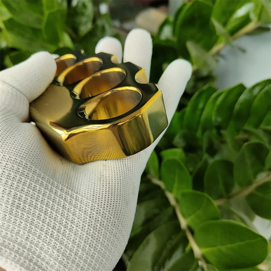 Solid Classic Titanium Alloy Knuckle Duster - Image 2