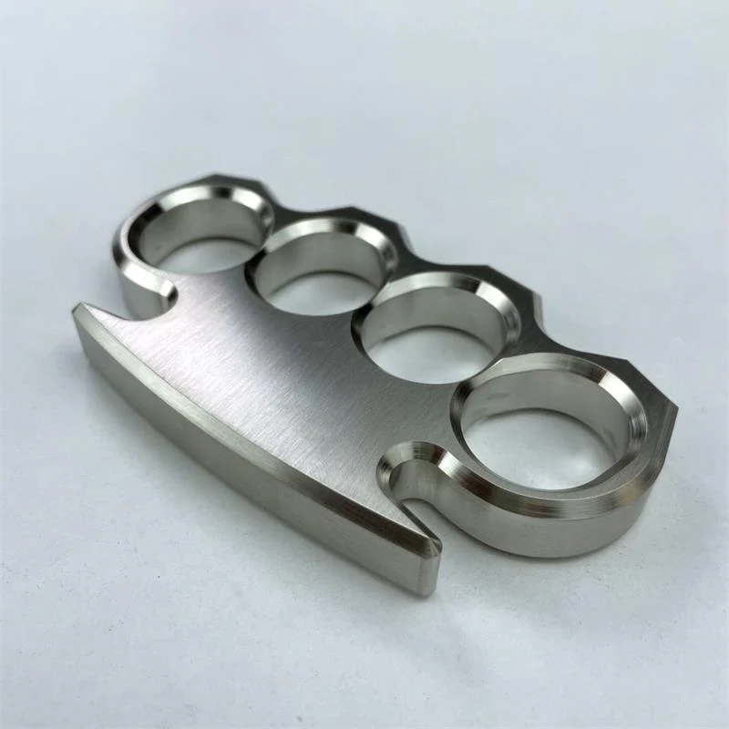 Solid Steel Classic Knuckle Duster Self-Defense EDC Tool - Image 7