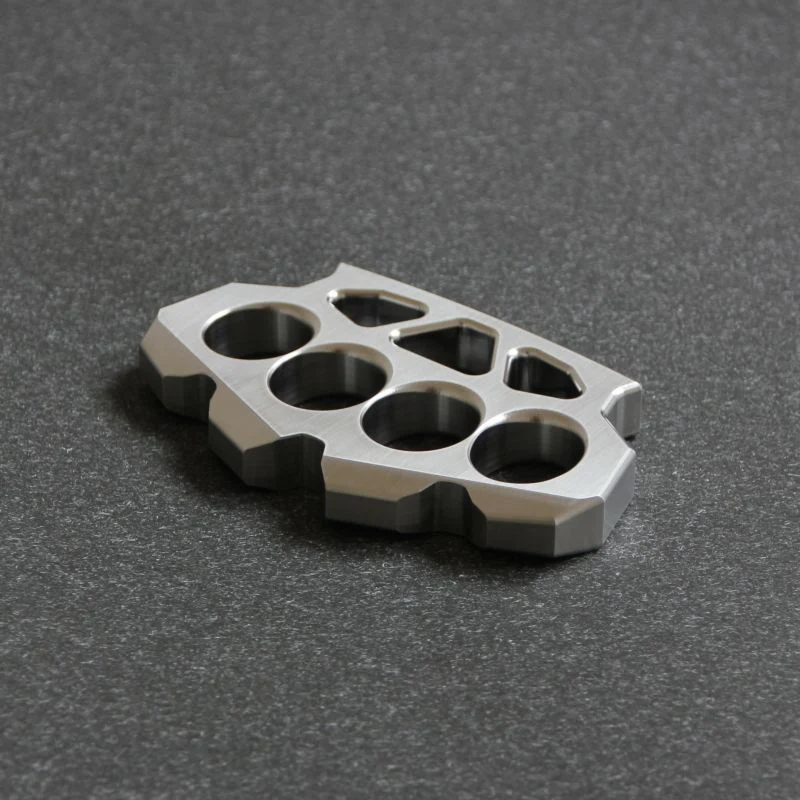 Solid Steel Knuckle Duster Defensive EDC Tools - Image 5