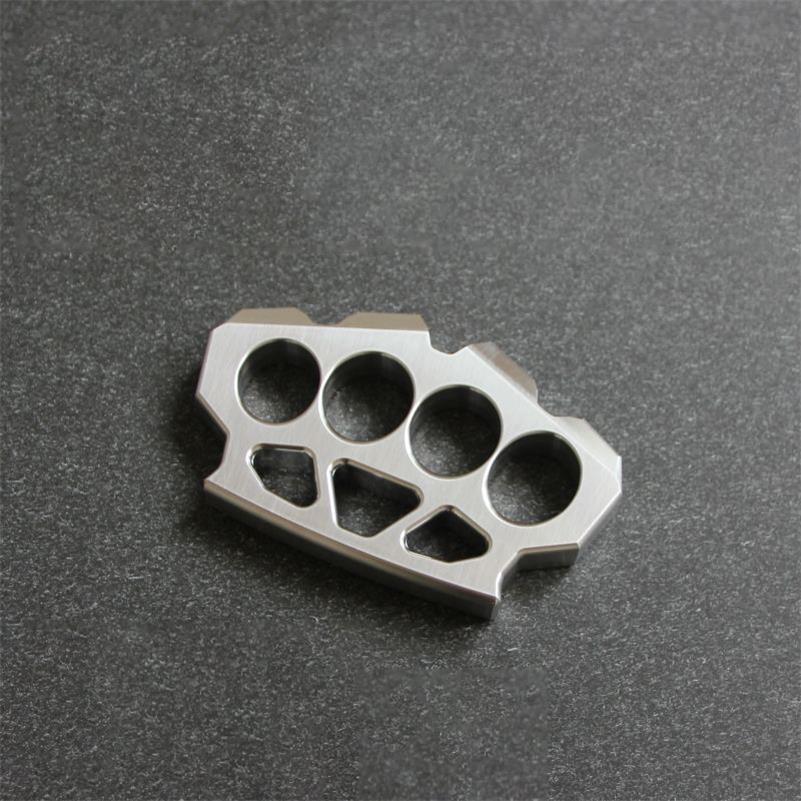 Solid Steel Knuckle Duster Defensive EDC Tools - Image 8