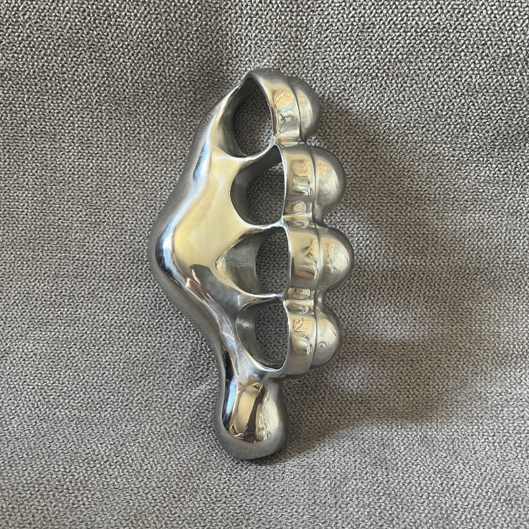 Solid Steel Left and Right Hand Knuckle Duster - Image 8