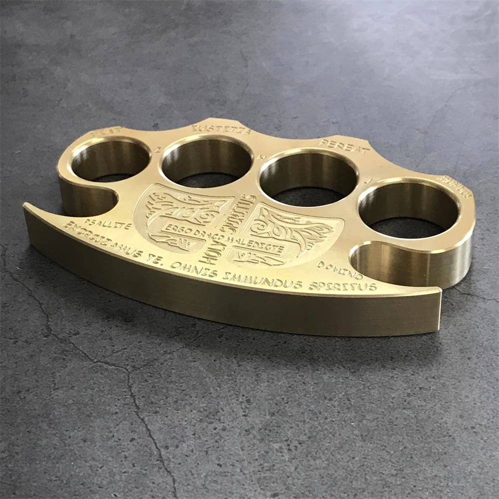 Solid Thickened Warrior Brass Knuckle Duster - Image 5