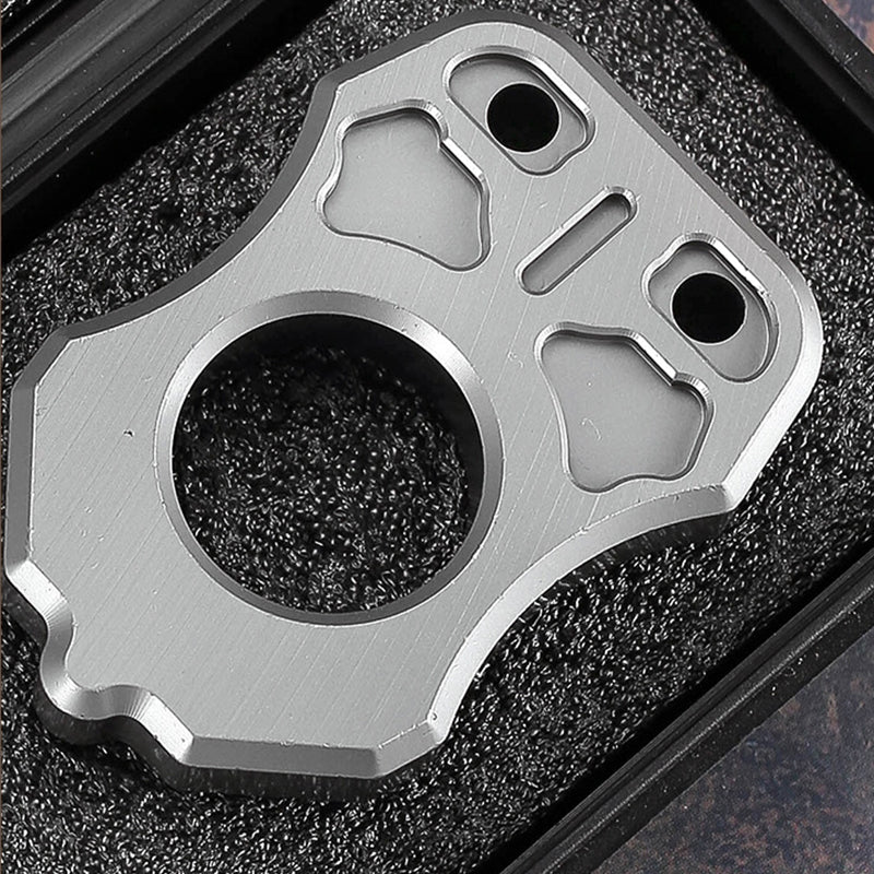 Steel Knuckle Duster Self Defense Broken Window Backpack Decoration - Image 8