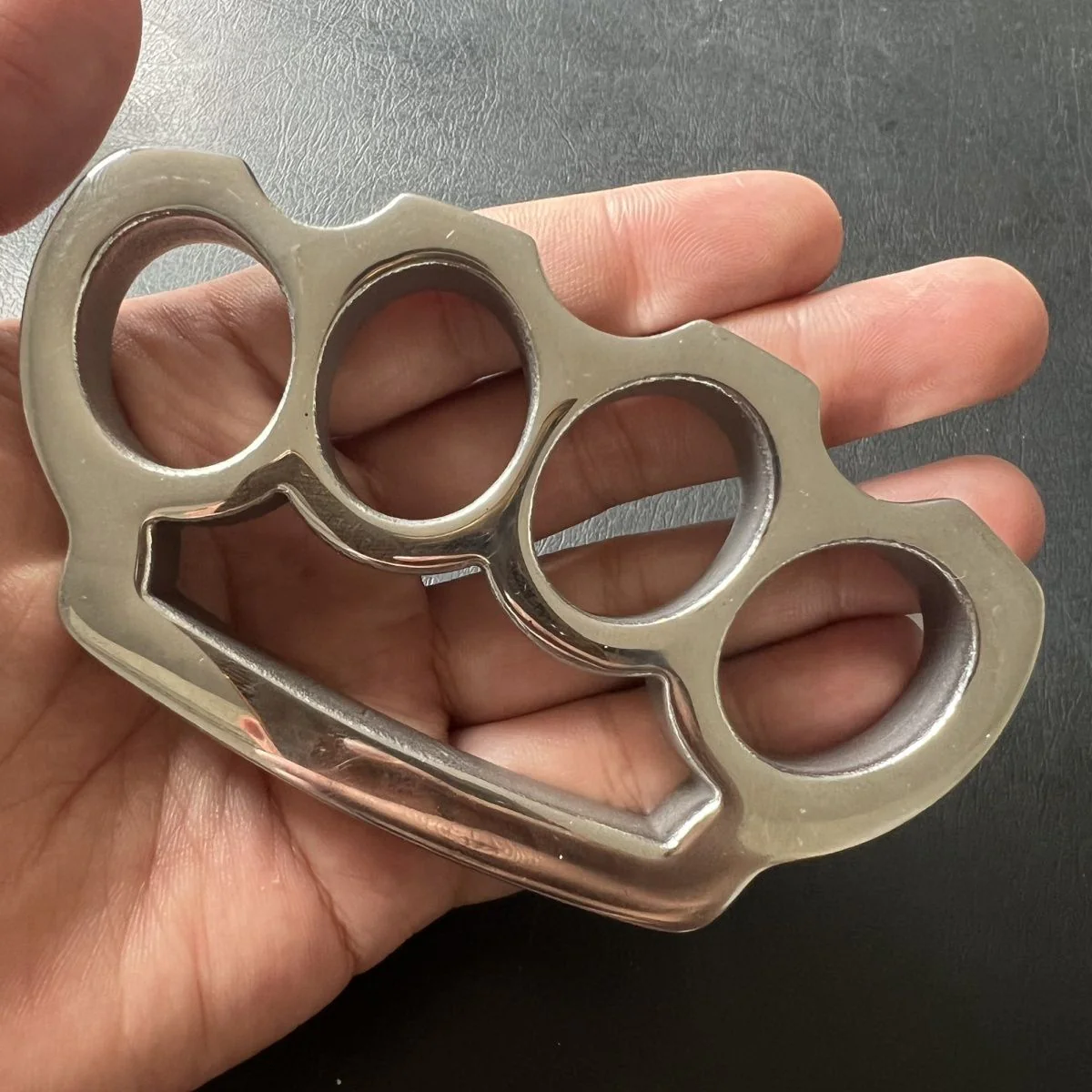 Steel Knuckle Duster Window Breaker Boxing Combat Gear - Image 5