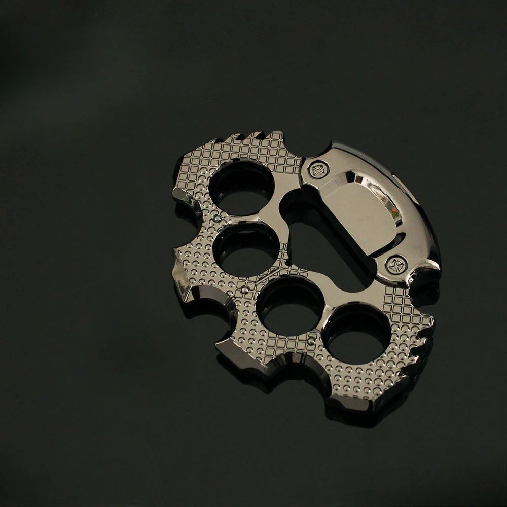 Sturdy Heavy Knuckle Duster Window Breaking Self-Defense Gear - Image 6