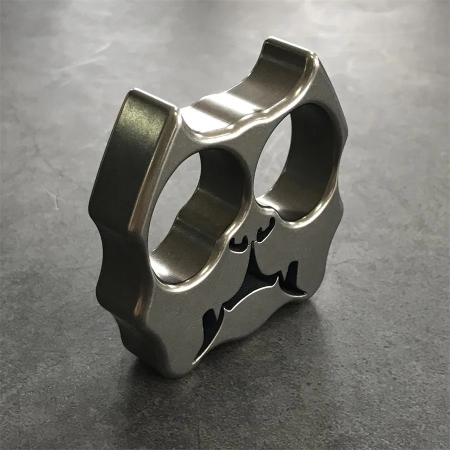 TC21 Titanium Dog Head Knuckle Duster EDC Decoration - Image 10