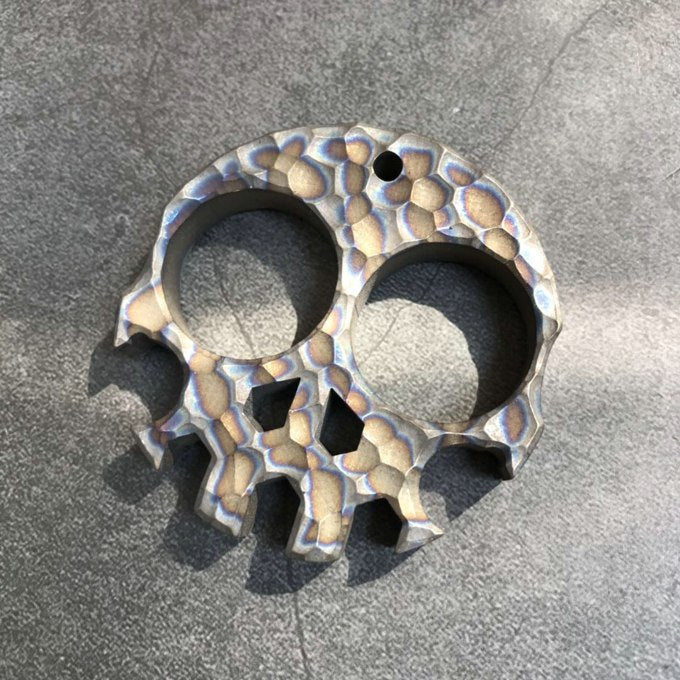 TC4 Titanium Alloy-knuckle Duster Boxing Self-defense Window Breaker Outdoor Multi-functional Portable EDC Tool - Image 5