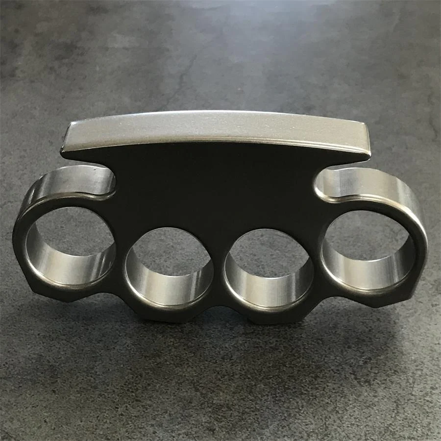 The King Classic Stonewashed Steel Knuckle Dusters - Image 13