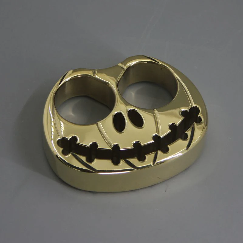 Thickened Mini Pumpkin Brass Knuckle Duster - Image 2