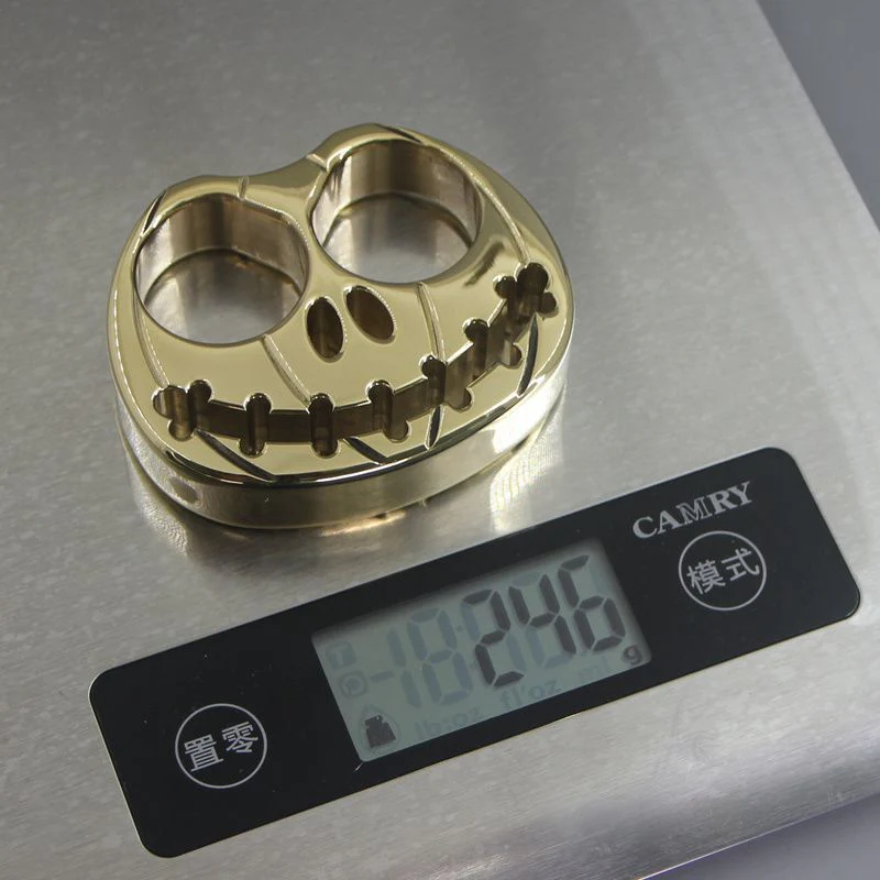 Thickened Mini Pumpkin Brass Knuckle Duster - Image 5