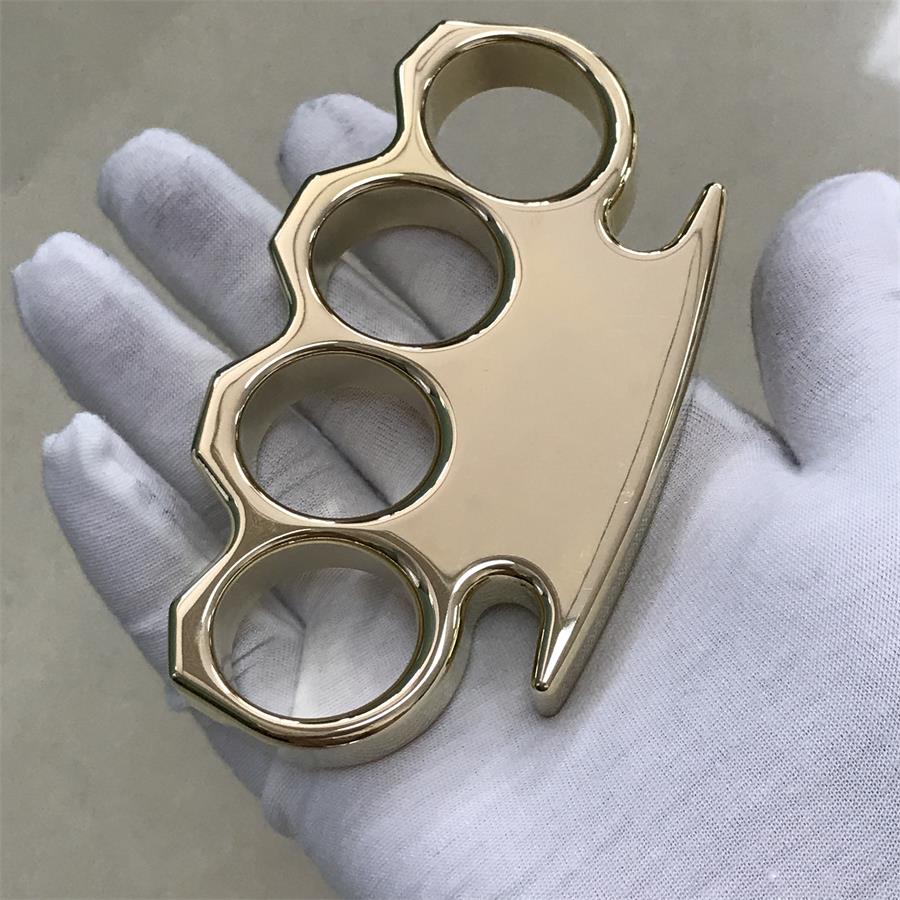 The KING Thickened Mirror Brass Knuckle Duster - Image 10