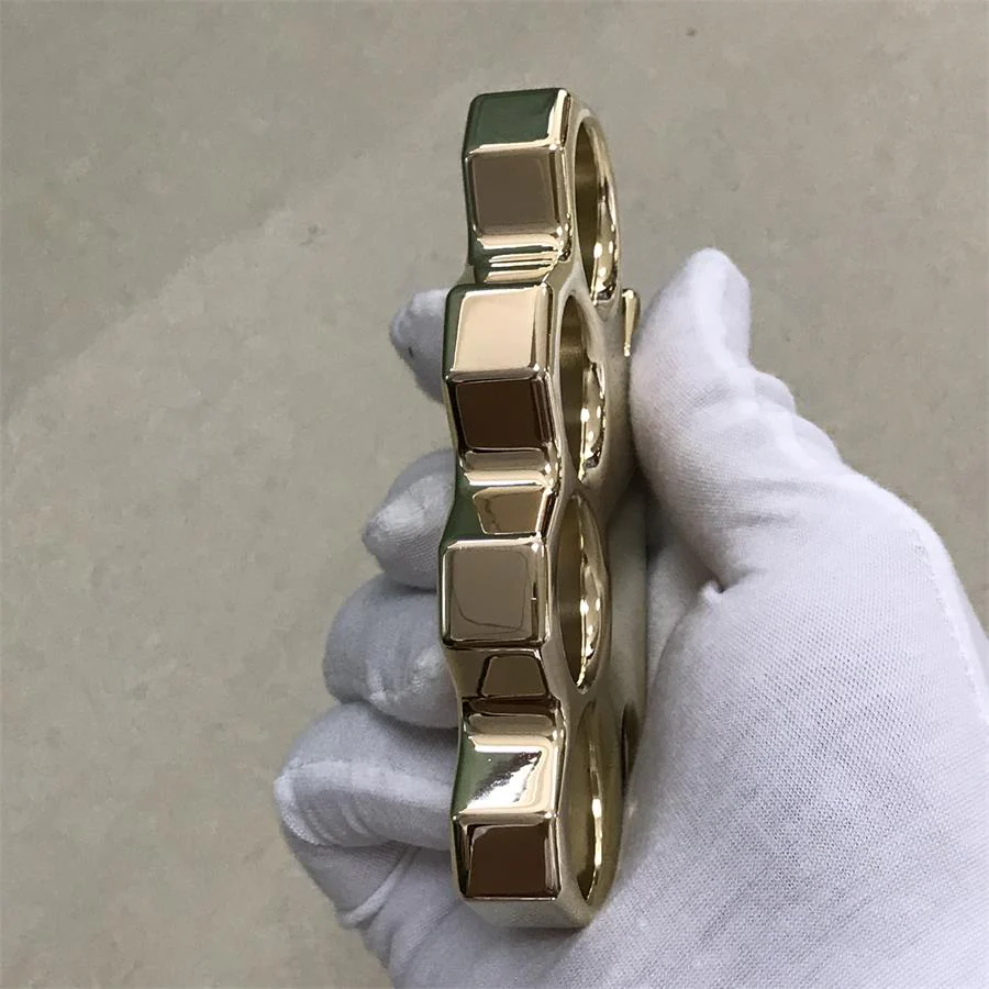 The KING Thickened Mirror Brass Knuckle Duster - Image 6