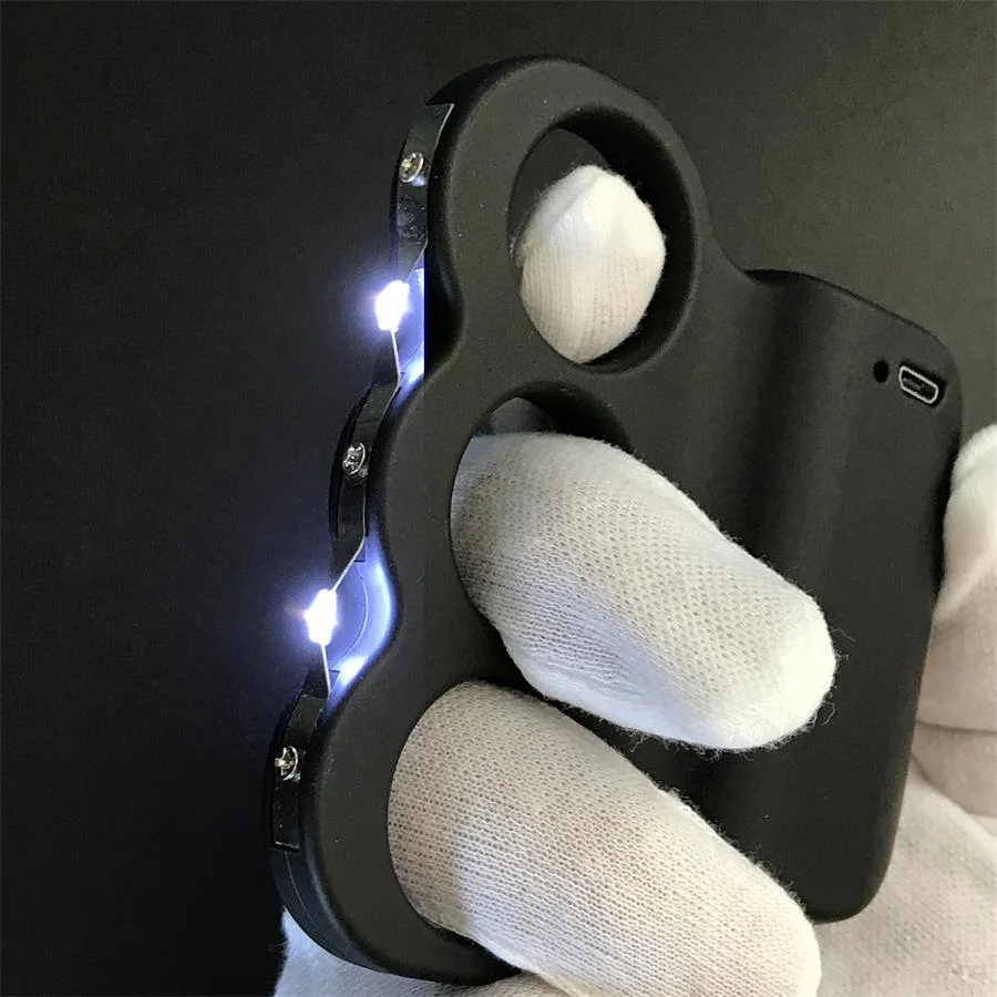 Stun Gun Three -finger Knuckle Electric Striker Portable Defense - Image 2