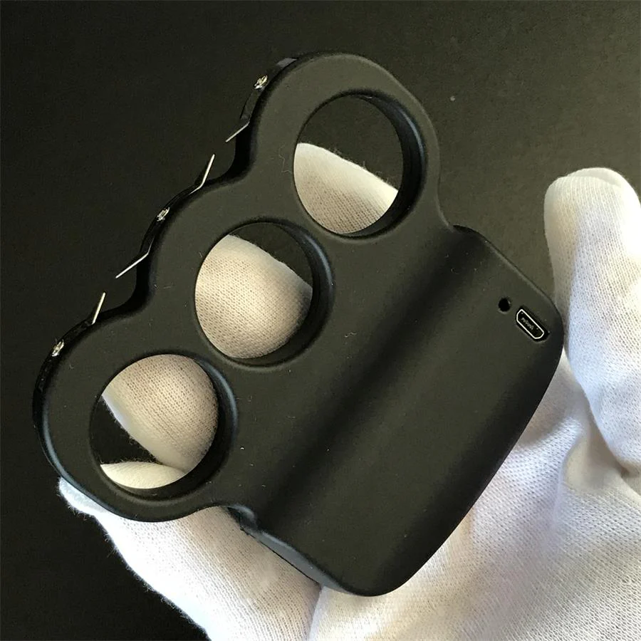 Stun Gun Three -finger Knuckle Electric Striker Portable Defense - Image 5