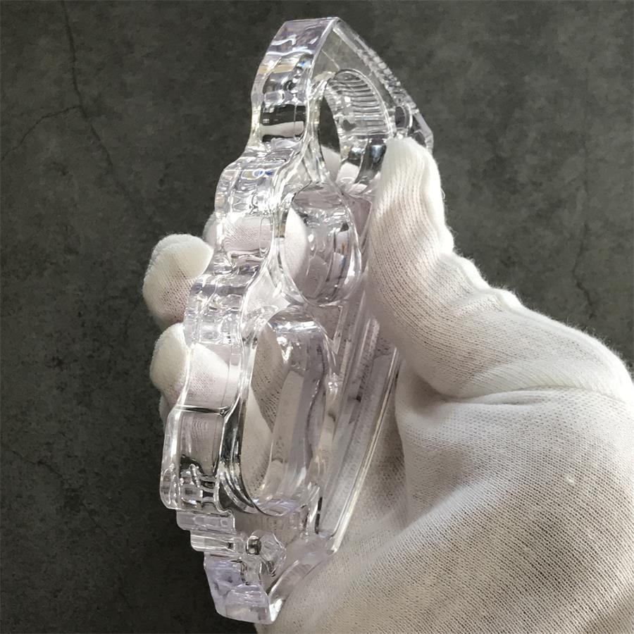 Transparent Plastic Knuckle Duster EDC Tool - Image 3