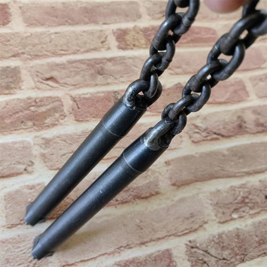 Tungsten Steel Nunchucks Heavy Duty Self Defense Window Breaker Stick - Image 9